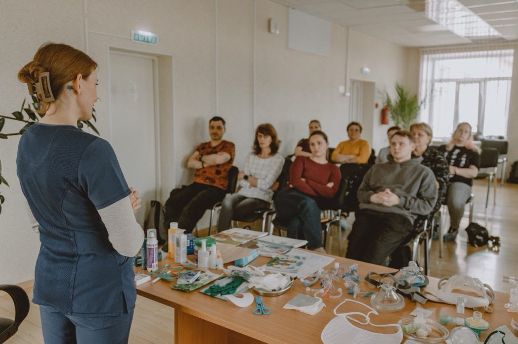 Специалисты фонда «Живи сейчас« провели респираторную и патронажную школу в г. Петрозаводске
